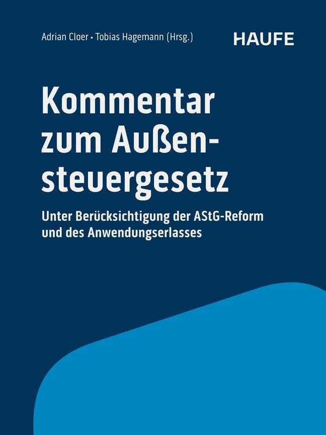 Kommentar zum Außensteuergesetz Law