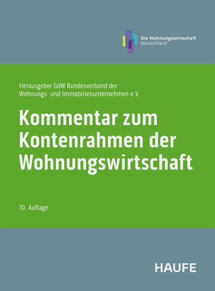 Kommentar zum Kontenrahmen der Wohnungswirtschaft Law