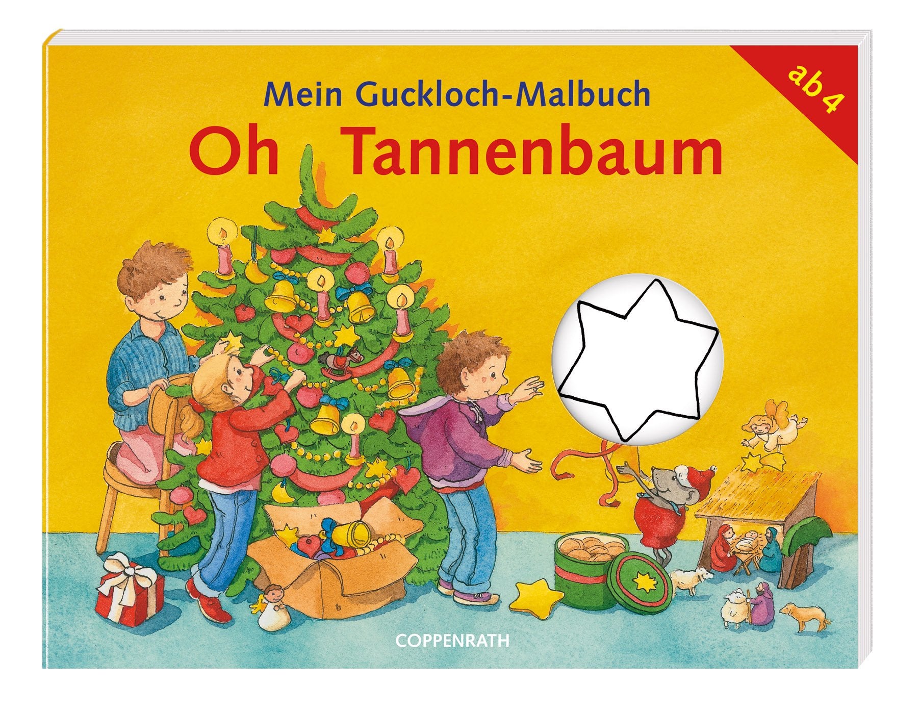 Mein Guckloch-Malbuch: Oh Tannenbaum: (Verkaufseinheit) (Kreativ- und Sachbücher) Non-fiction