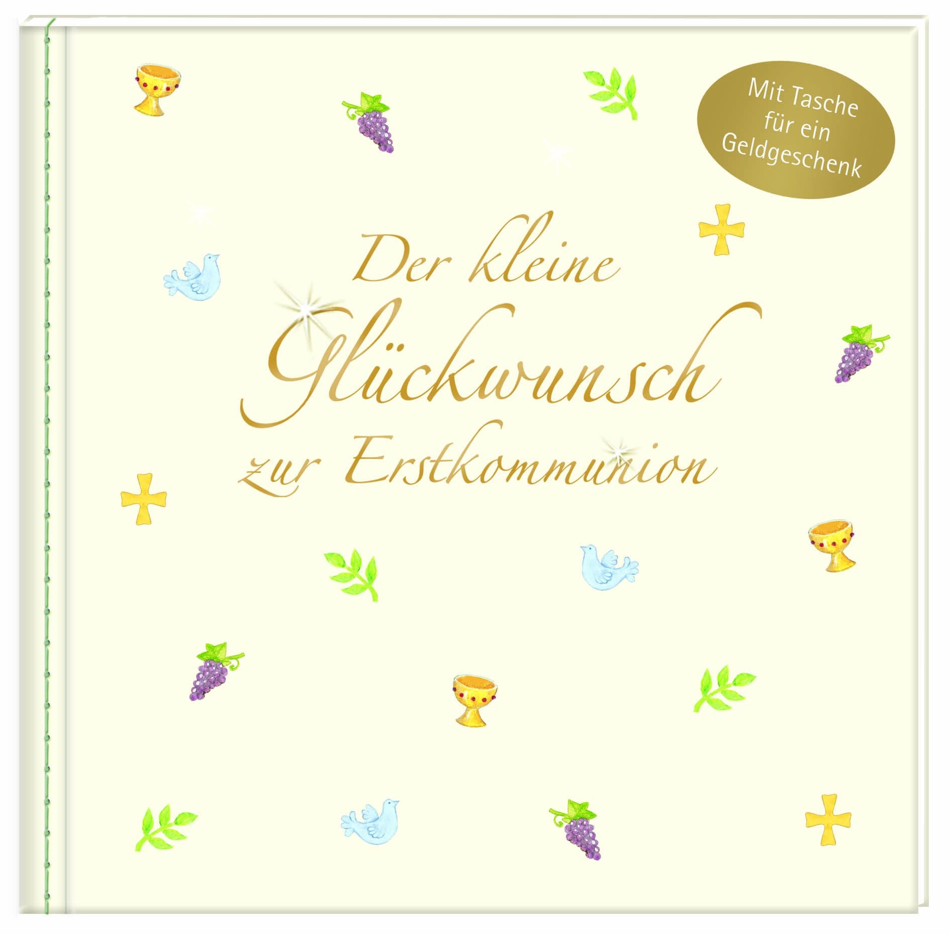 Der kleine Glückwunsch zur Erstkommunion - Festlich (weiß): (Verkaufseinheit) Hobbies & Crafts