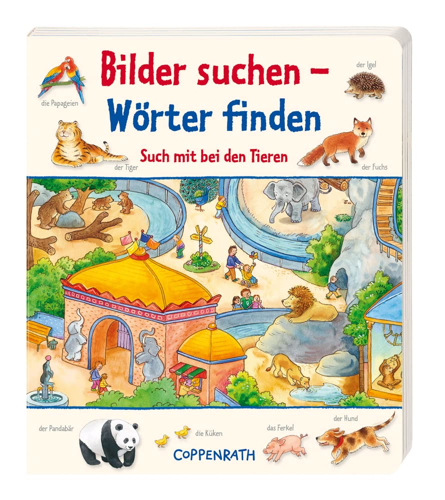 Bilder suchen - Wörter finden: Such mit bei den Tieren: (Verkaufseinheit) (Bücher für die Kleinsten) Non-fiction