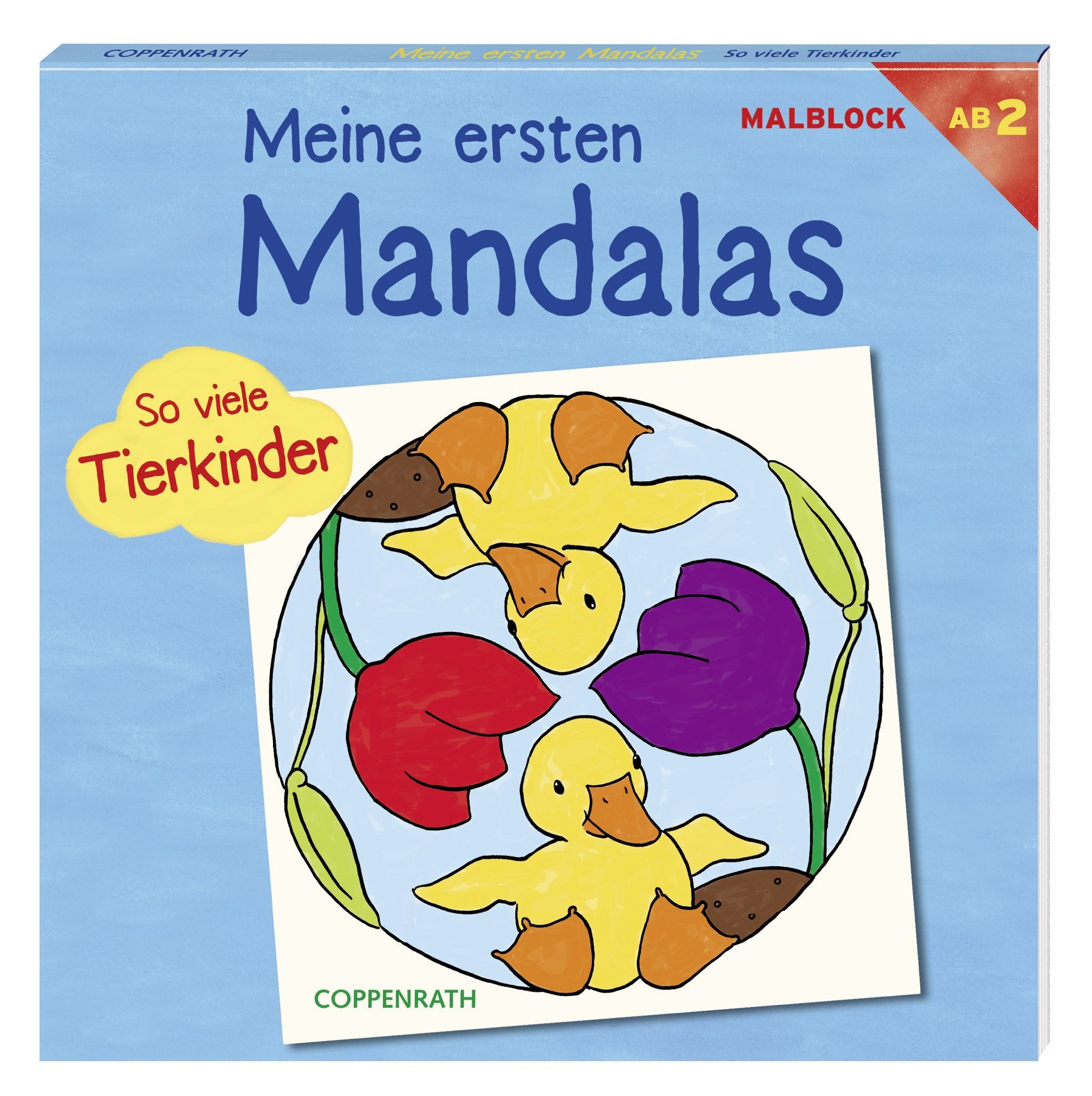 Meine ersten Mandalas: So viele Tierkinder: (Verkaufseinheit) (Kreativ- und Sachbücher) Non-fiction