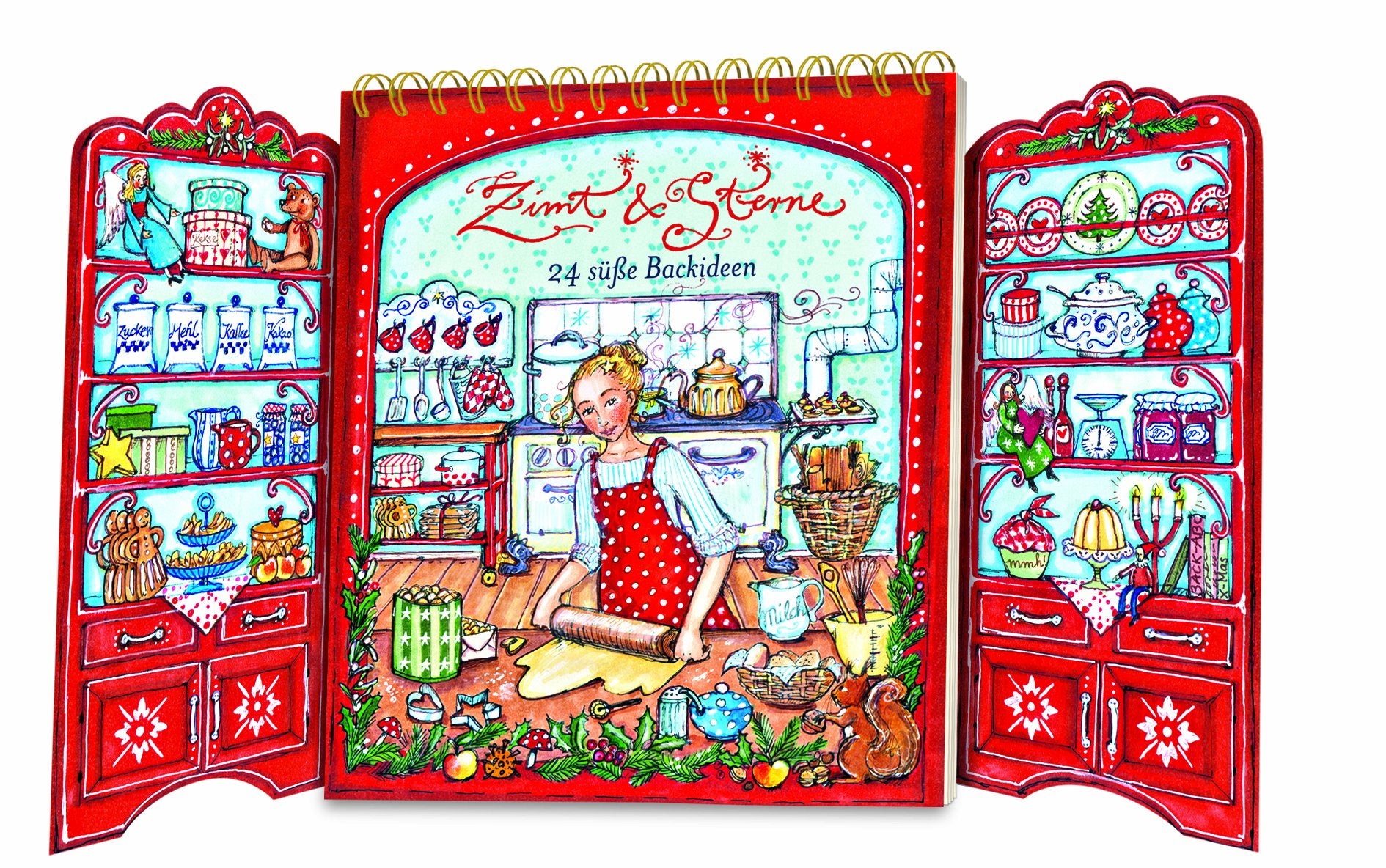 Zimt & Sterne: 24 süße Backideen (Tisch-Adventskalender) Lifestyle