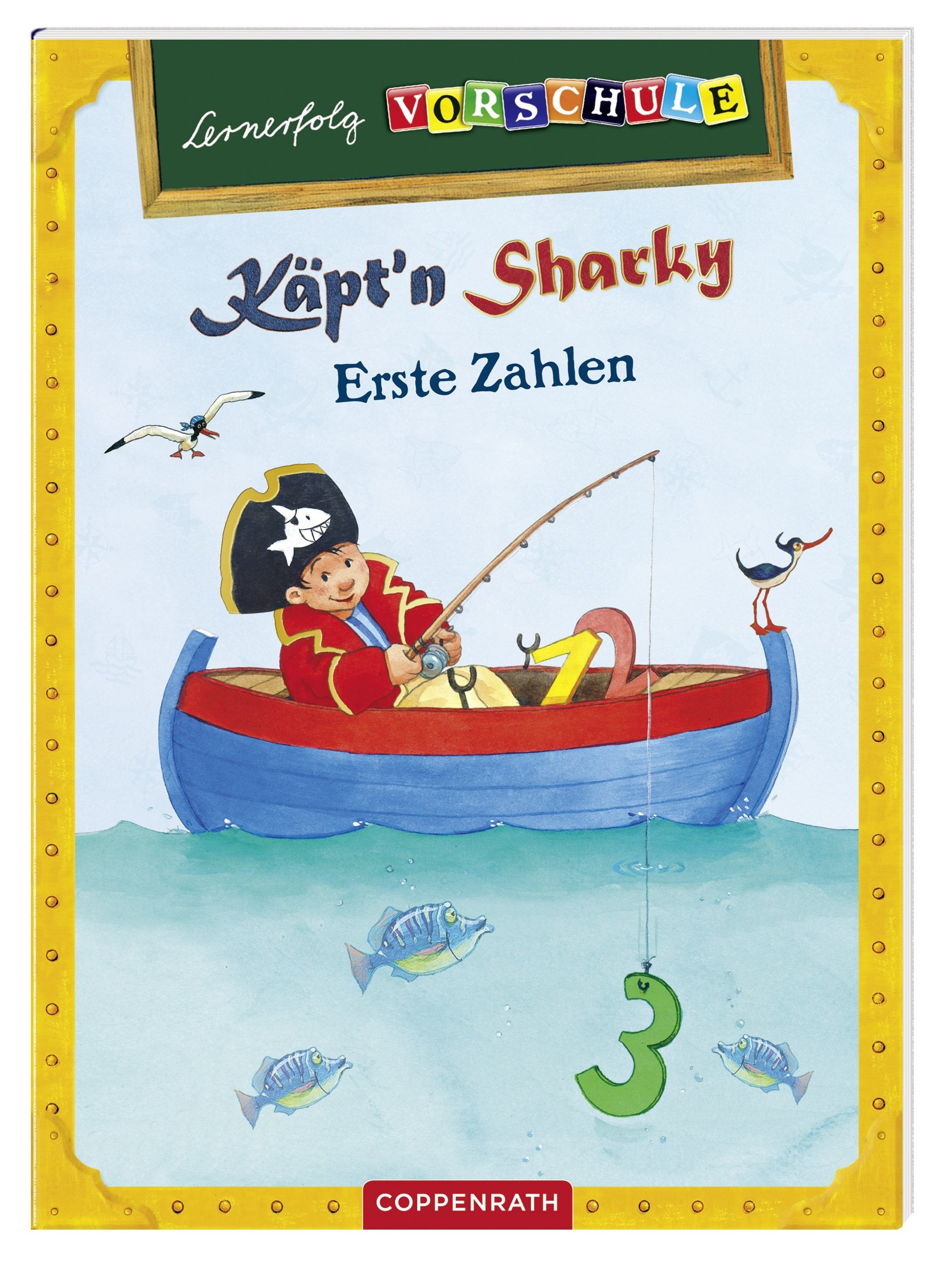 Lernerfolg Vorschule: Käpt'n Sharky - Erste Zahlen: (Verkaufseinheit) (Kreativ- und Sachbücher) Non-fiction