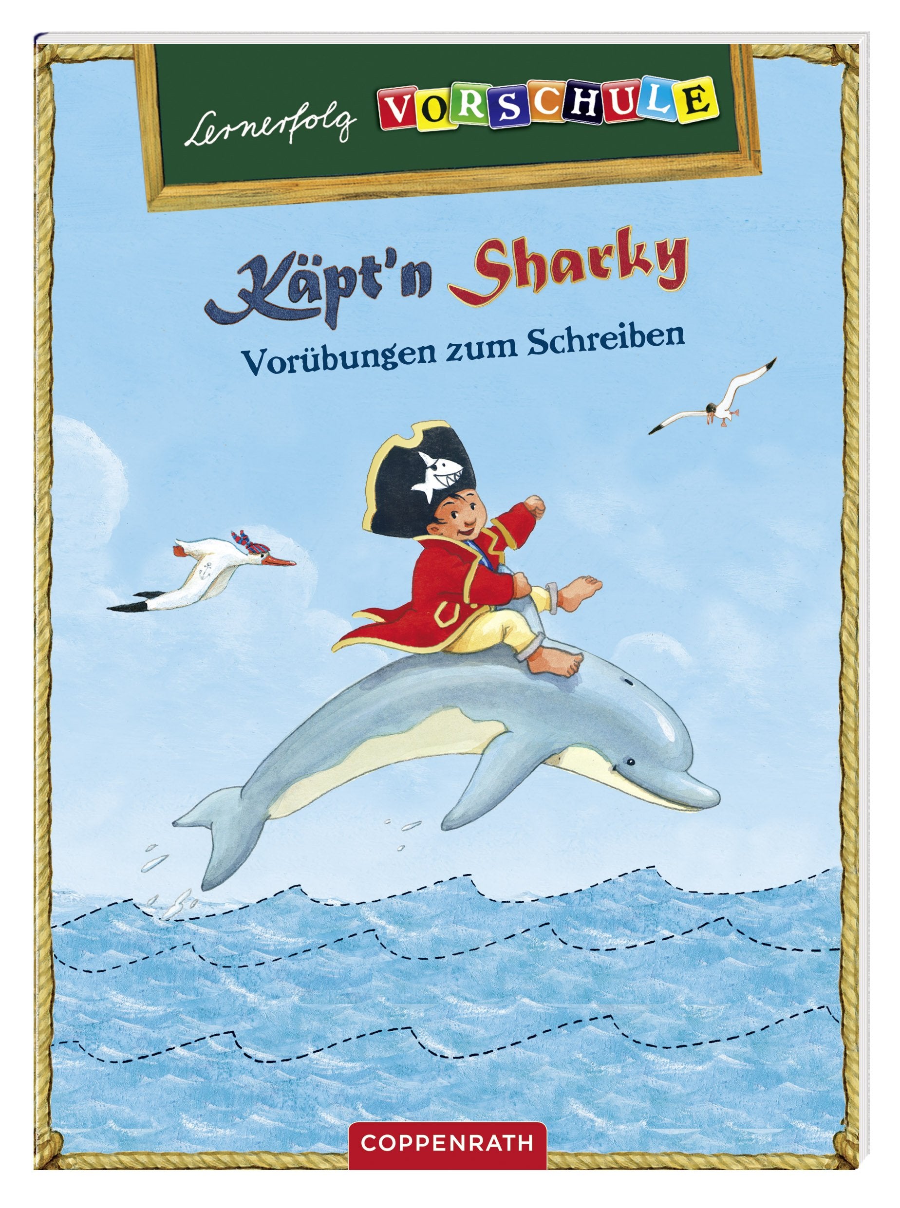 Lernerfolg Vorschule: Käpt'n Sharky - Vorübungen zum Schreiben: (Verkaufseinheit) (Kreativ- und Sachbücher) Non-fiction