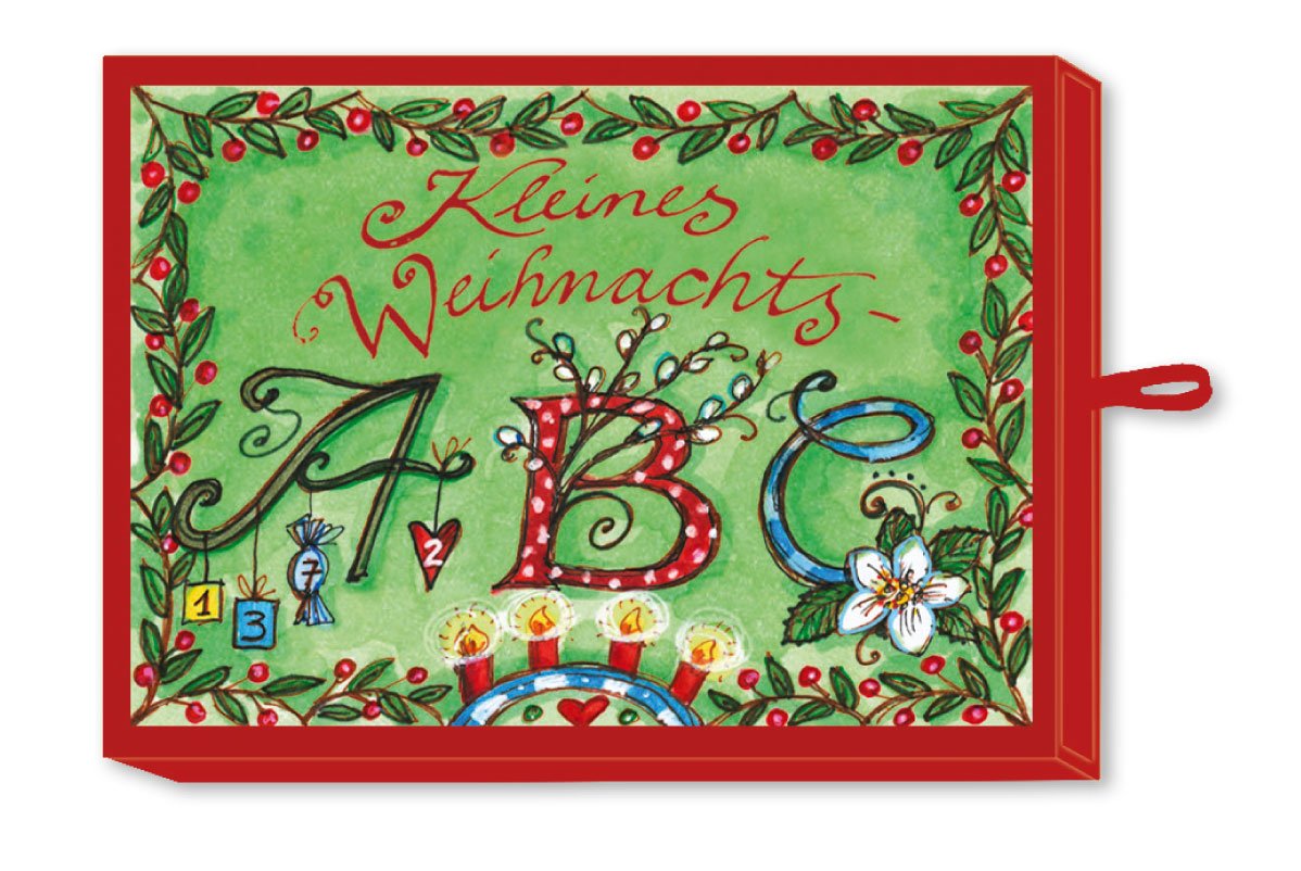 Advent klitzeklein: Kleines Weihnachts-ABC: 24 Weihnachtsbräuche und -symbole (Verkaufseinheit) (Adventskalender) Lifestyle