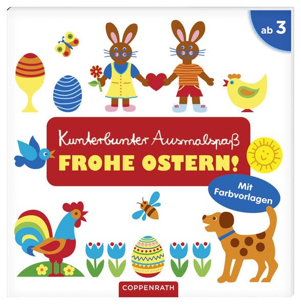 Kunterbunter Ausmalspaß: Frohe Ostern!: (Verkaufseinheit) (Kreativ- und Sachbücher) Tiptoi & Games