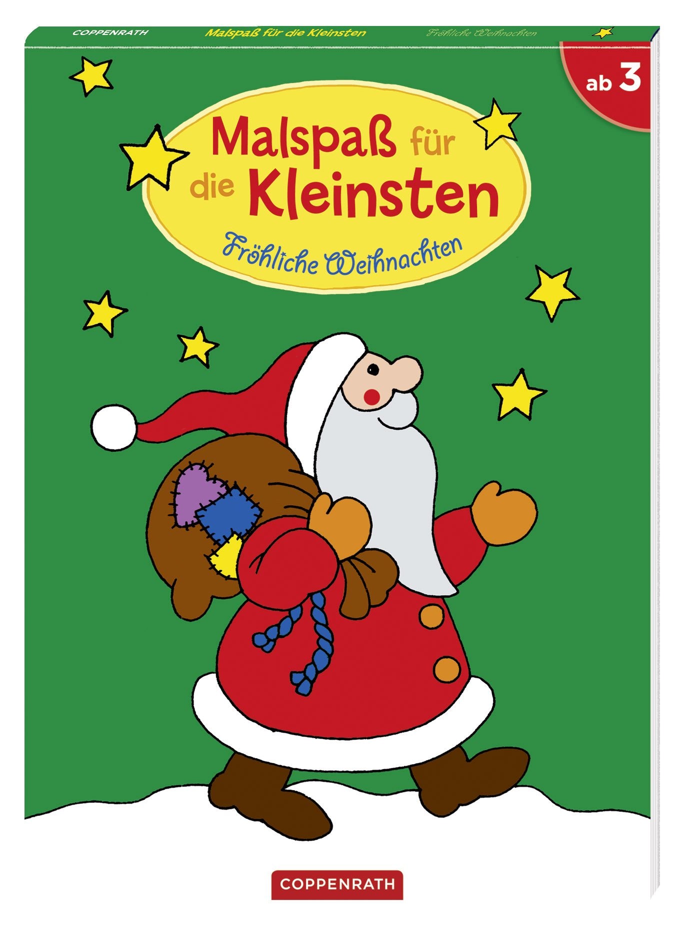Malspaß für die Kleinsten: Fröhliche Weihnachten: (Verkaufseinheit) (Kreativ- und Sachbücher) Non-fiction