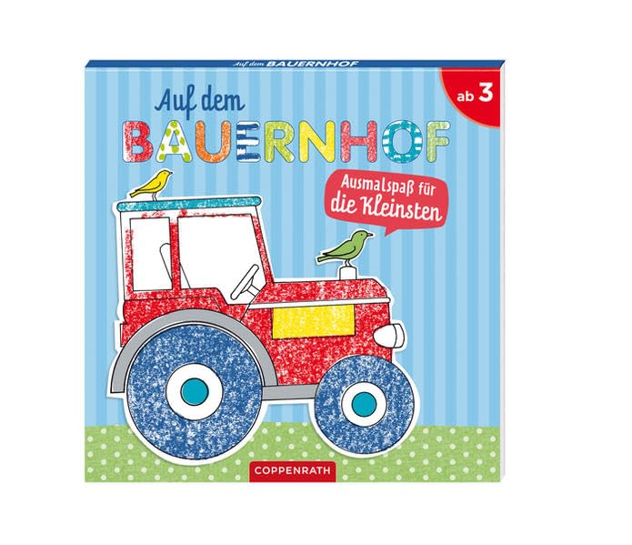 Ausmalspaß für die Kleinsten: Auf dem Bauernhof (Kreativ- und Sachbücher) Tiptoi & Games