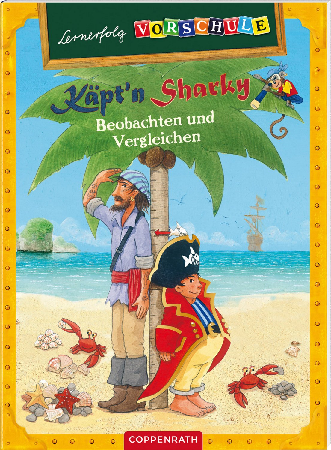 Lernerfolg Vorschule: Käpt'n Sharky - Beobachten und Vergleichen (Kreativ- und Sachbücher) Non-fiction