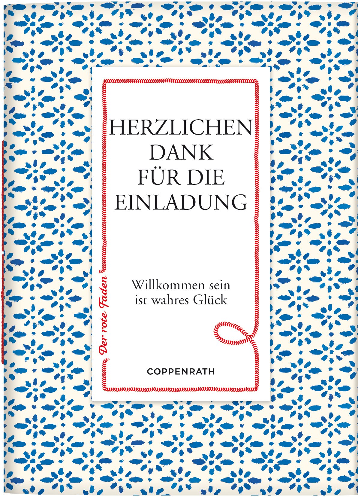 Der rote Faden No.38: Herzlichen Dank für die Einladung: Willkommen sein ist wahres Glück (Verkaufseinheit) (Geschenkbücher für Erwachsene) Lifestyle
