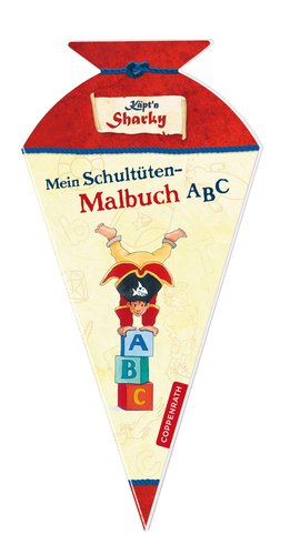 Käpt'n Sharky - Mein Schultüten-Malbuch ABC (Kreativ- und Sachbücher) Non-fiction