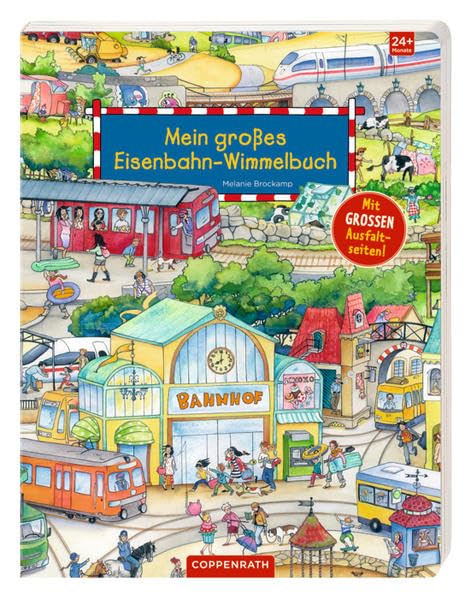 Mein großes Eisenbahn-Wimmelbuch Non-fiction
