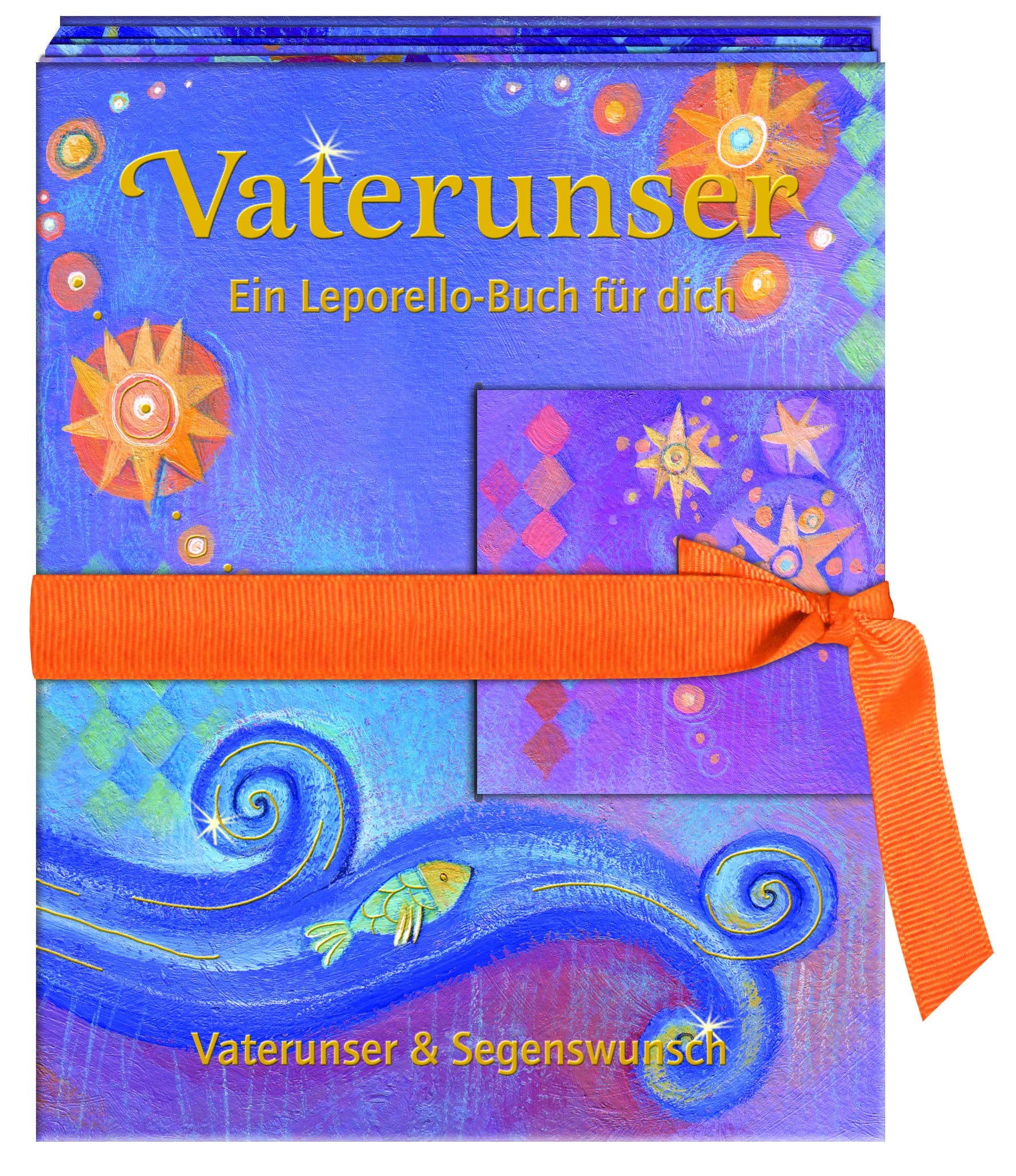 Vaterunser & Segenswunsch - Leporello-Buch blau (Kommunion) Non-fiction