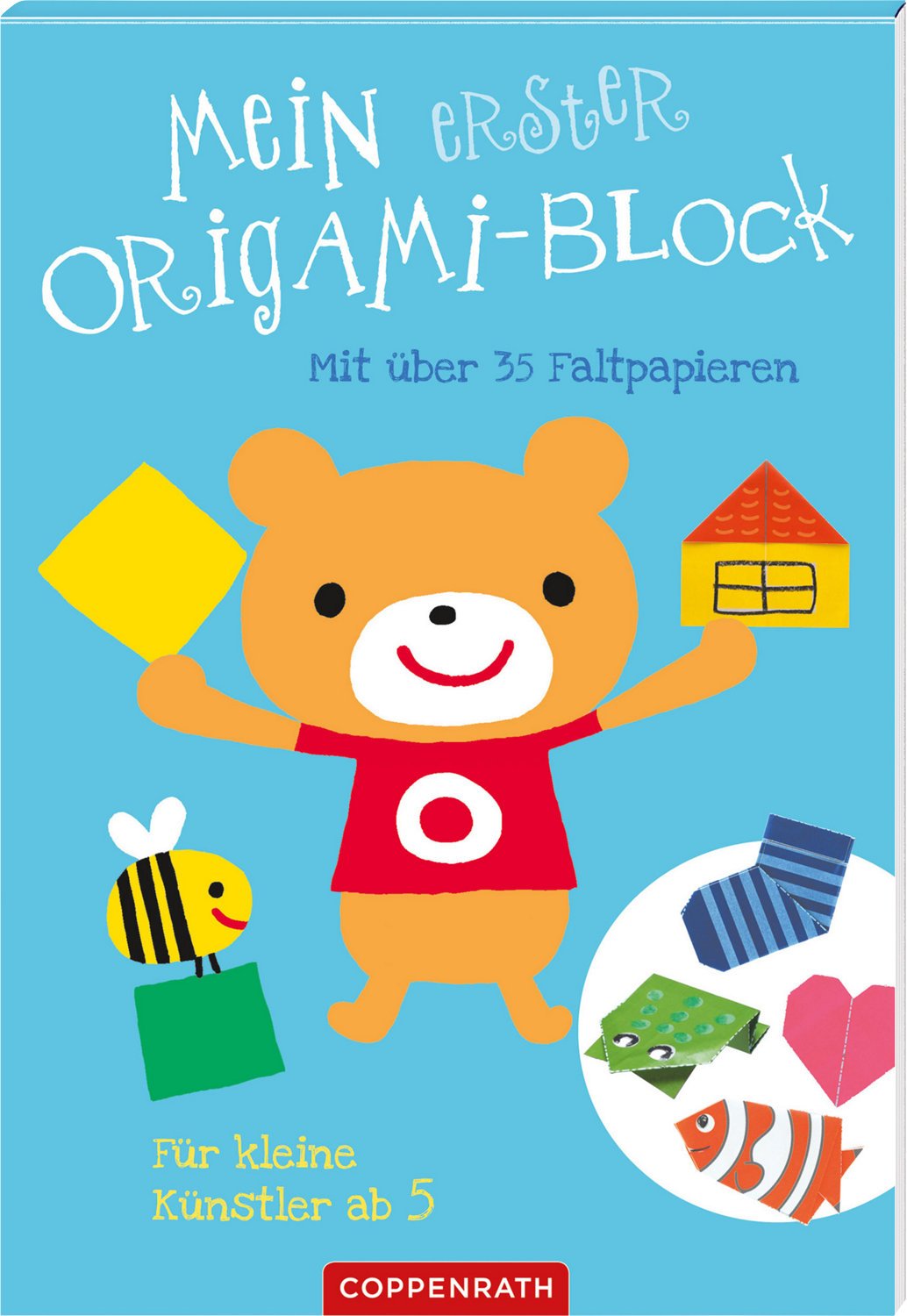 Mein erster Origami-Block: Mit über 35 Faltpapieren - Für kleine Künstler ab 5 (Kreativ- und Sachbücher) Hobbies & Crafts