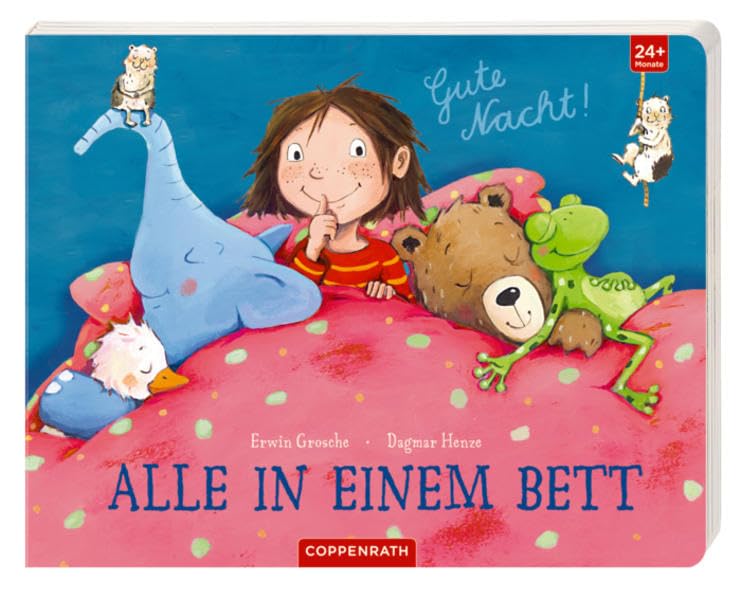 Gute Nacht! Alle in einem Bett Parents & Children