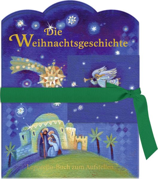 Die Weihnachtsgeschichte - Leporello-Buch zum Aufstellen book