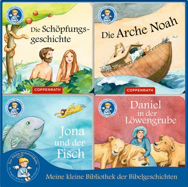 Meine kleine Bibliothek der Bibelgeschichten: Die Schöpfung / Die Arche Noah / Jona und der Fisch / Daniel in der Löwengrube Non-fiction