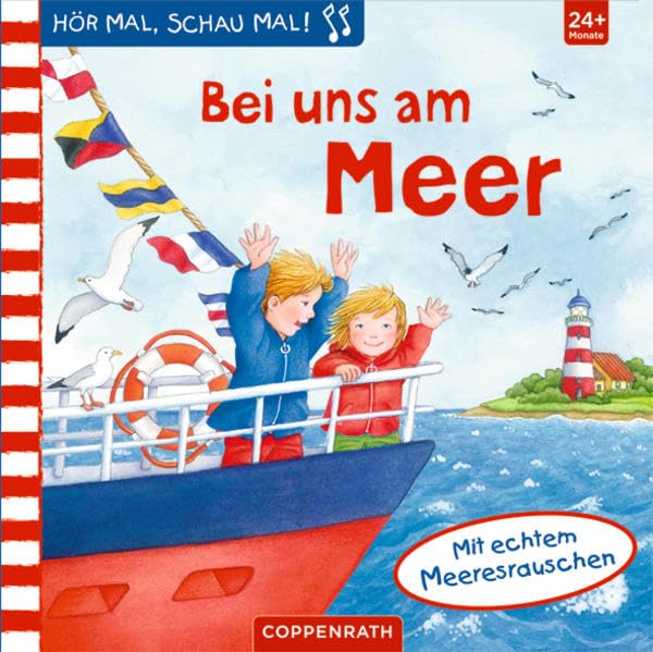 Hör mal, schau mal! Bei uns am Meer: Mit echtem Meeresrauschen Non-fiction
