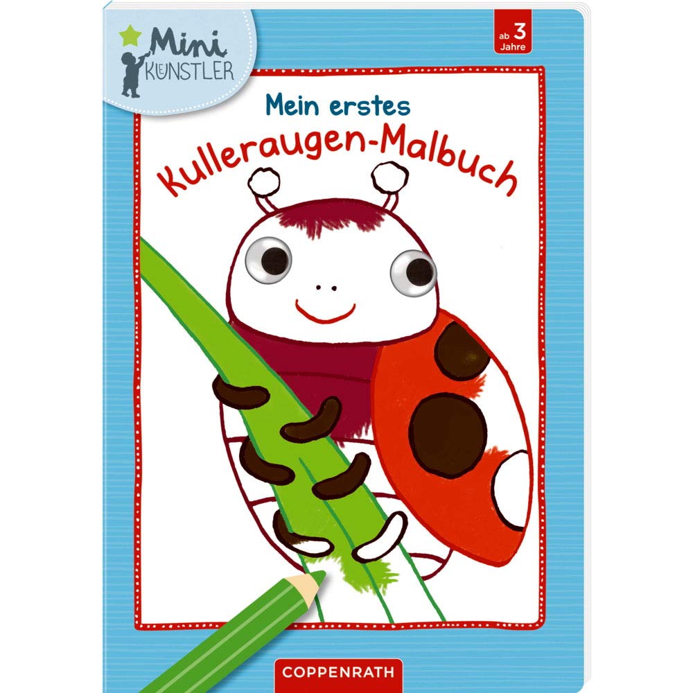 Mein erstes Kulleraugen-Malbuch: Marienkäfer Non-fiction