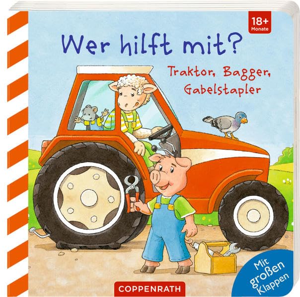 Wer hilft mit?: Traktor, Bagger, Gabelstapler Non-fiction