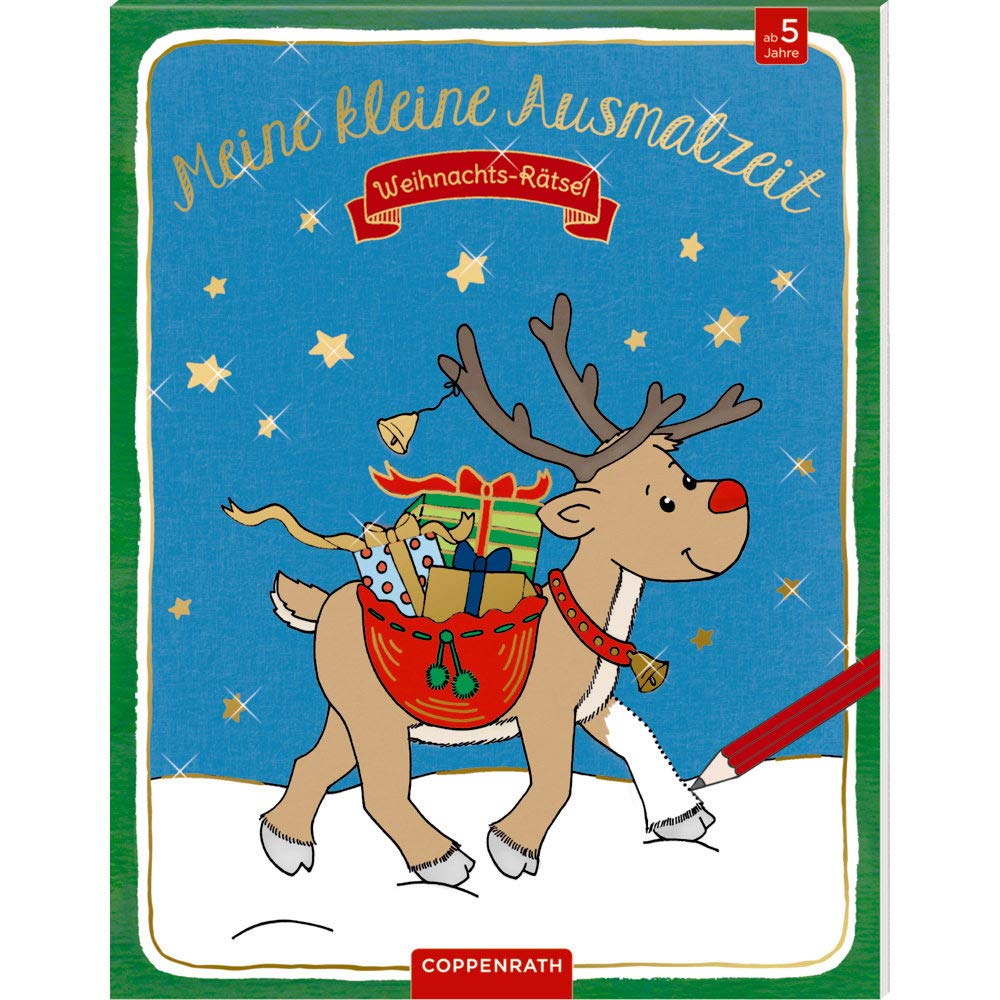 Meine kleine Ausmalzeit: Weihnachts-Rätsel Tiptoi & Games