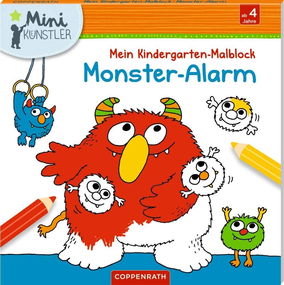 Mein Kindergarten-Malblock: Monster-Alarm (Mini-Künstler) Fairy Tales & Legends