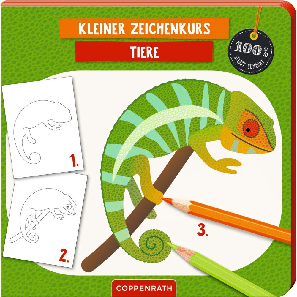 Kleiner Zeichenkurs Tiere Non-fiction books for kids