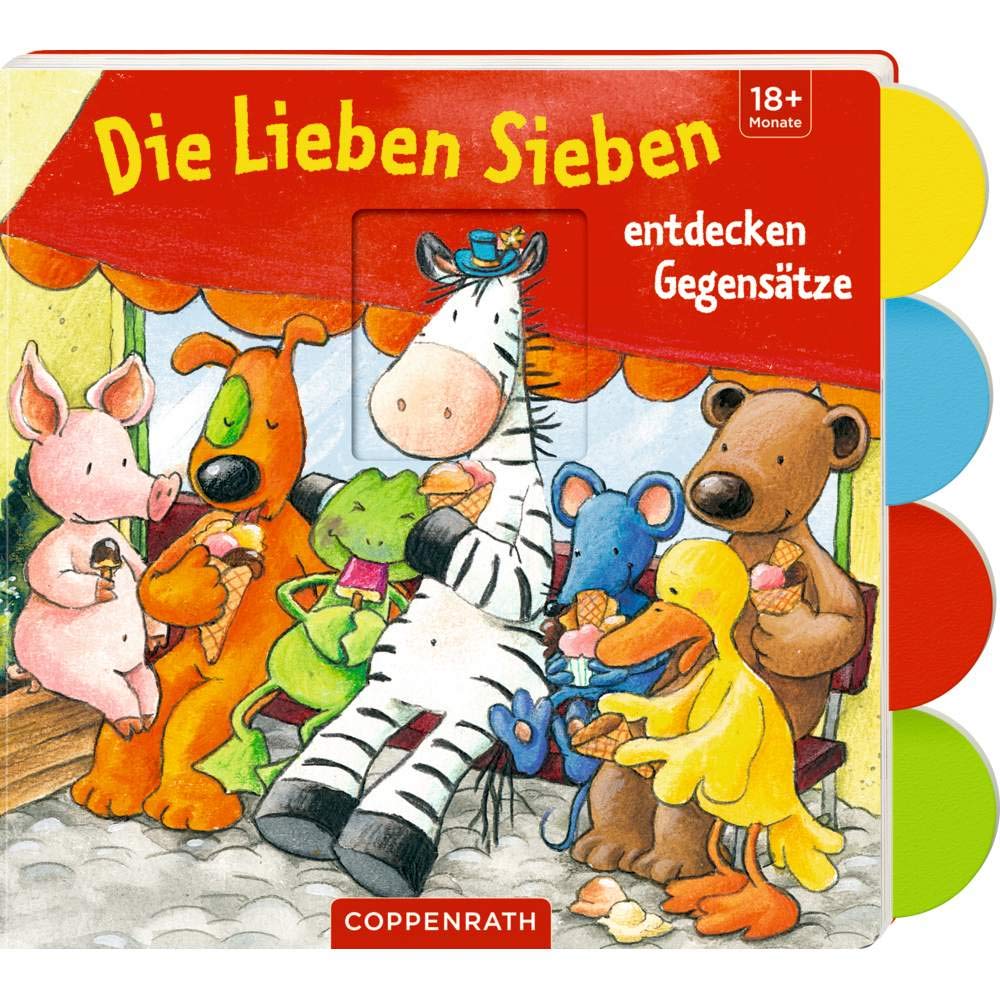 Die Lieben Sieben entdecken Gegensätze Tiptoi & Games