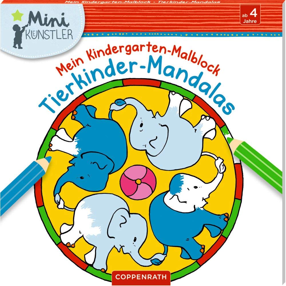 Product Image: Mein Kindergarten-Malblock: Tierkinder-Mandalas