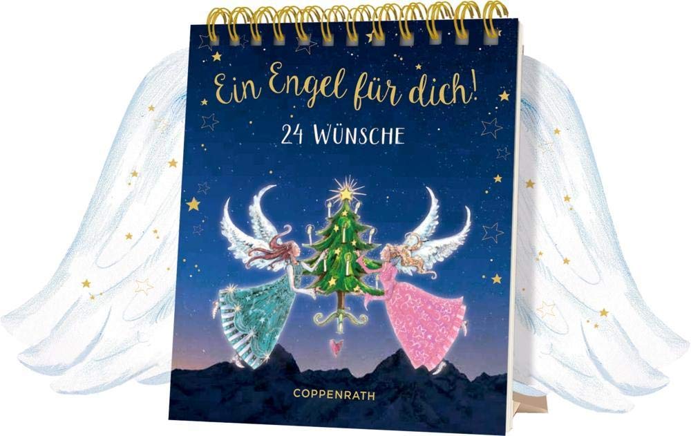 Tischkalender mit Flügeltüren - Ein Engel für dich!: 24 Wünsche Lifestyle