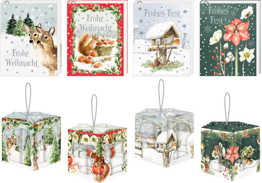 3D-Karussell-Christbaumbücher - Zauberhafte Weihnachtszeit (M. Bastin) book