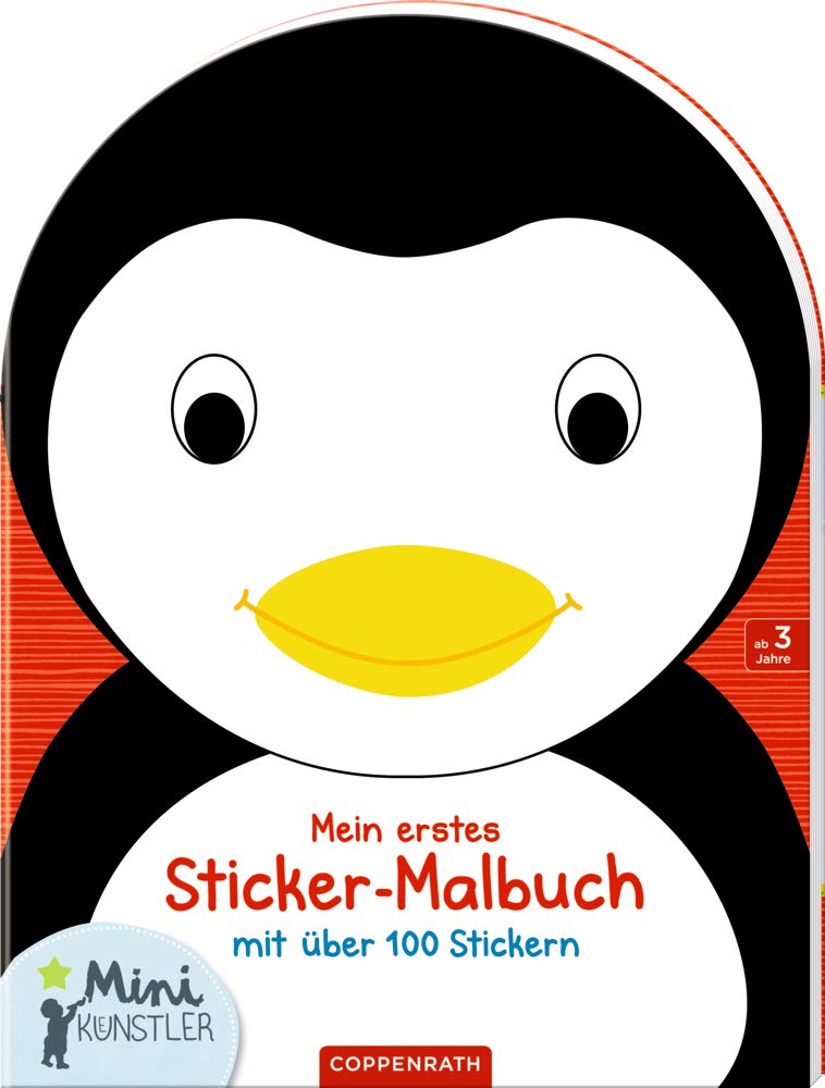 Mein erstes Sticker-Malbuch: Pinguin (Mini-Künstler) Hobbies & Crafts