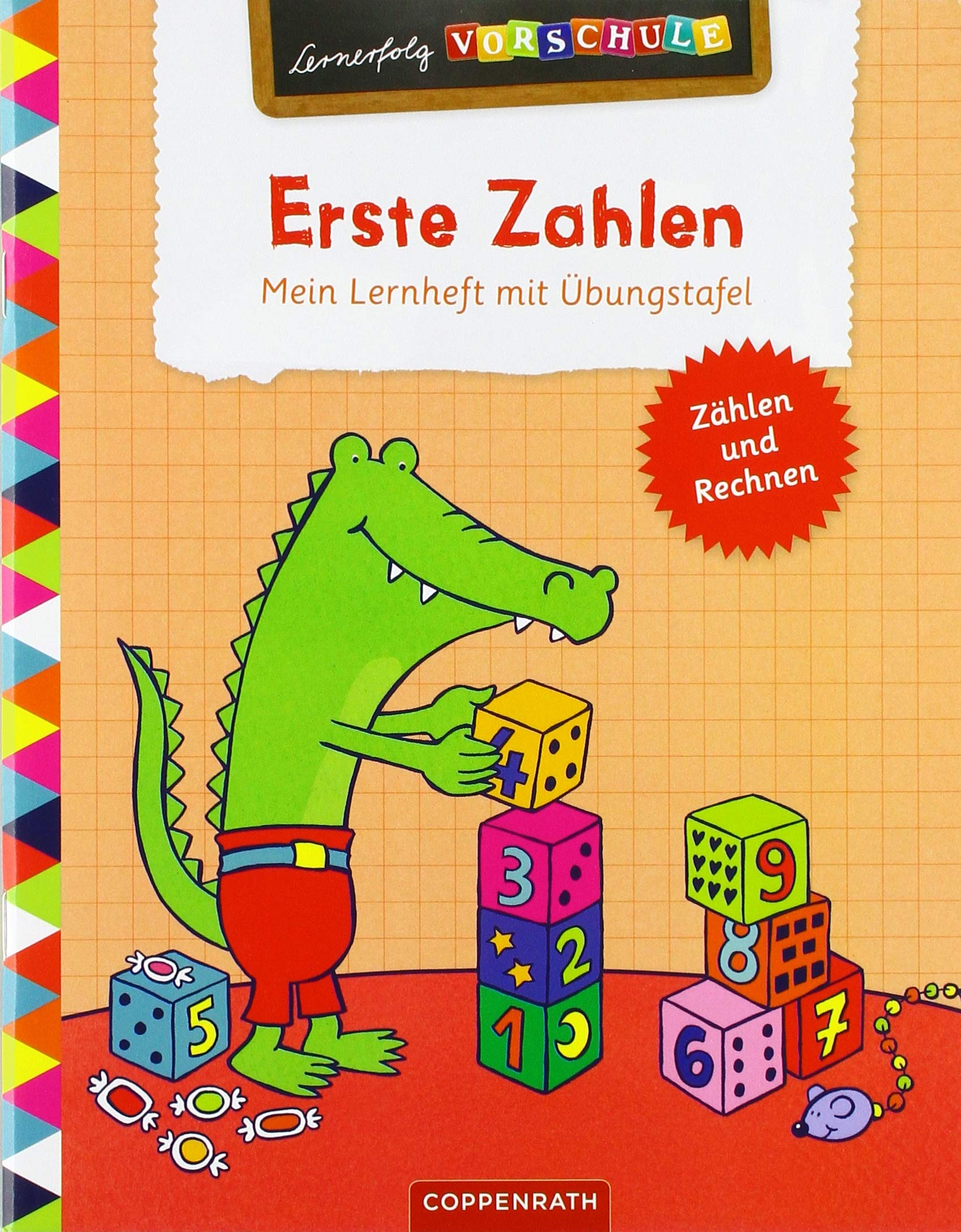 Erste Zahlen: Mein Lernheft mit Übungstafel (Lernerfolg Vorschule) Study Guides