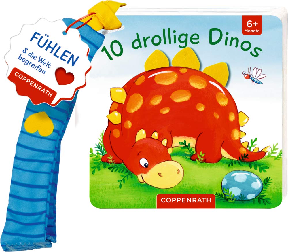Mein erstes Fühl-Buch für den Buggy: 10 drollige Dinos book