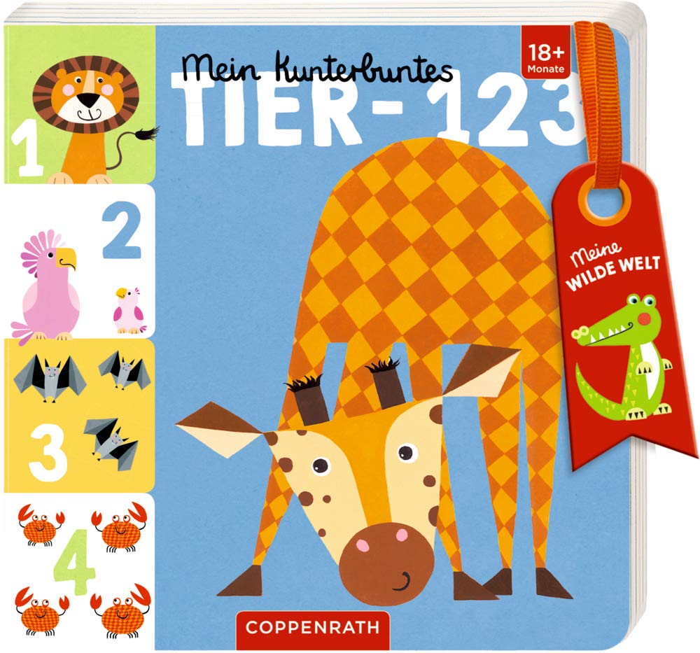 Mein kunterbuntes Tier-123 Non-fiction