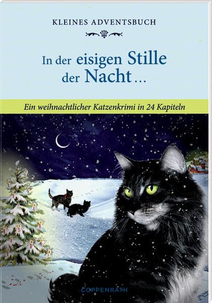 Kleines Adventsbuch - In der eisigen Stille der Nacht …: Ein weihnachtlicher Katzenkrimi in 24 Kapiteln Contemporary literature Books