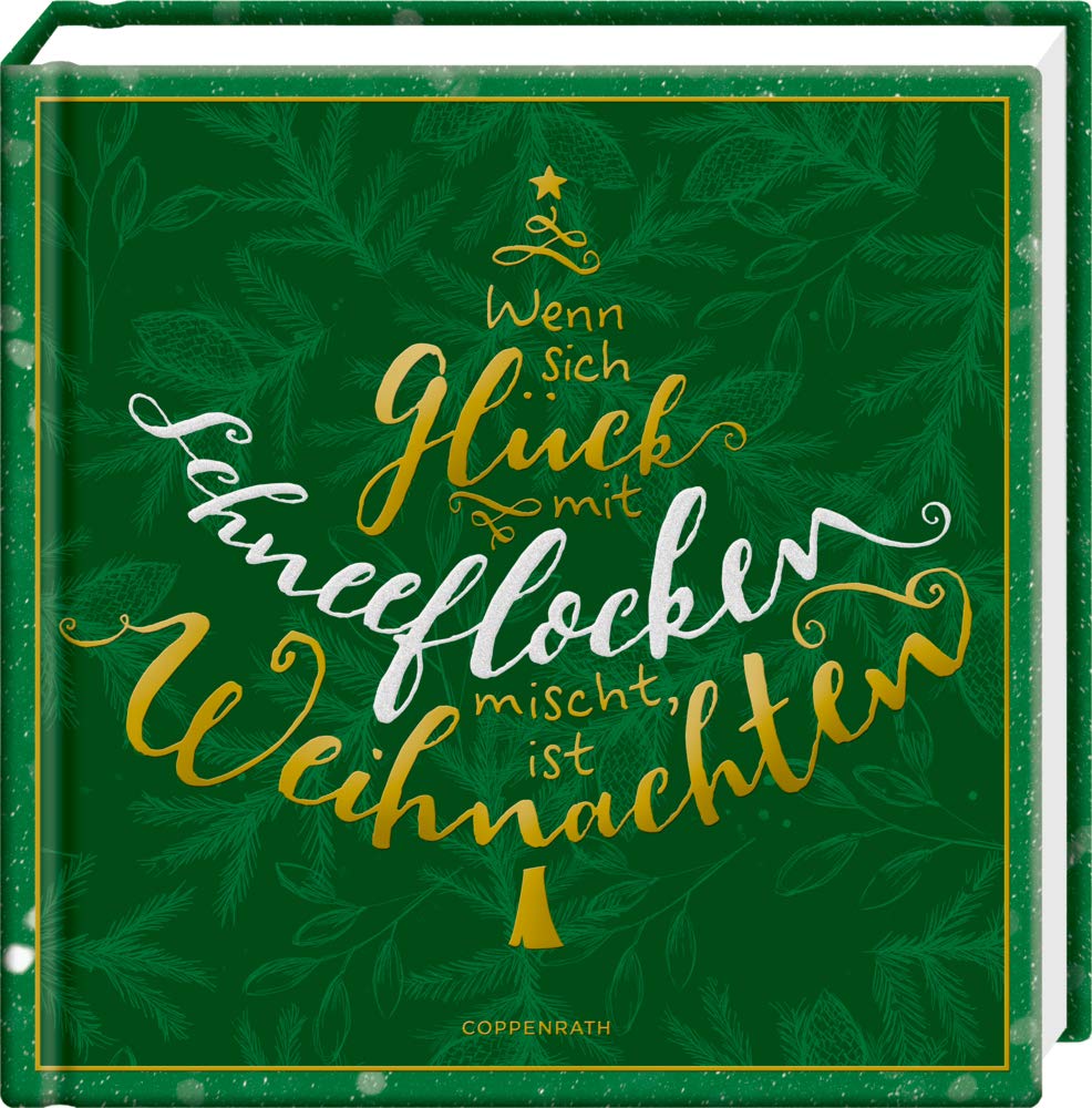 Wenn sich Glück mit Schneeflocken mischt, ist Weihnachten Poetry