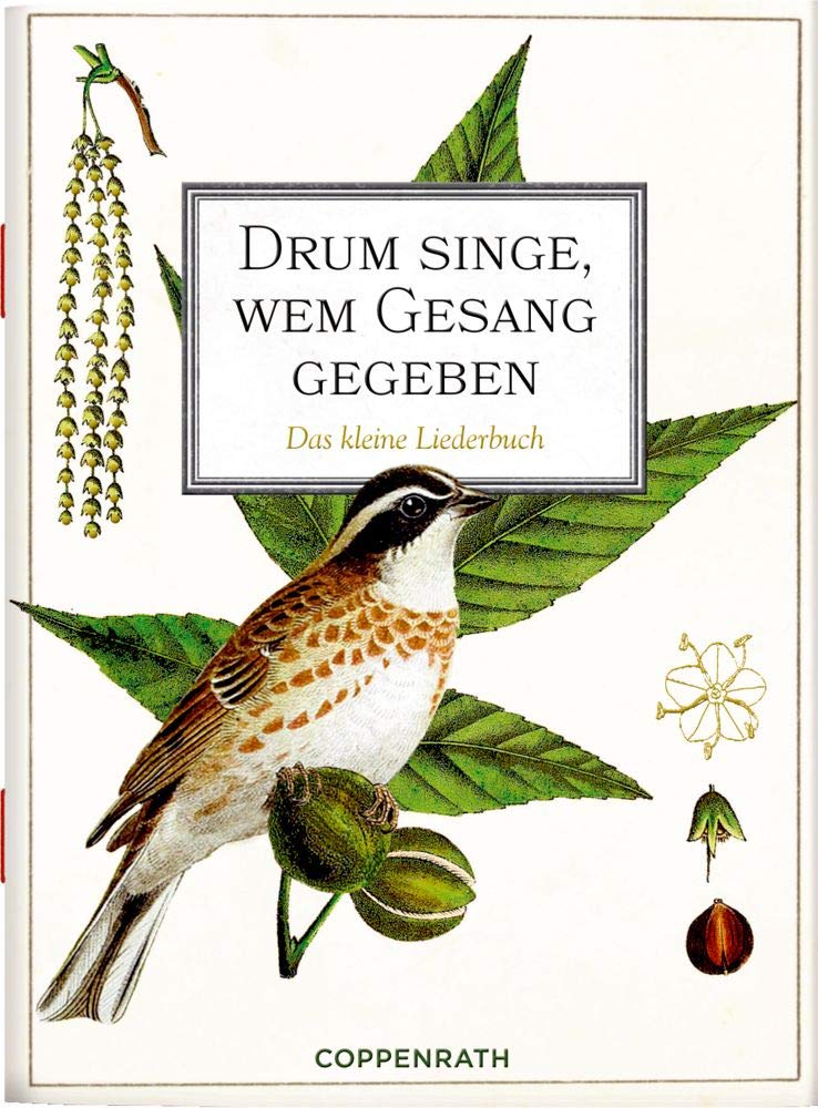 Drum singe, wem Gesang gegeben: Das kleine Liederbuch (Schöne Grüße) Sheet Music