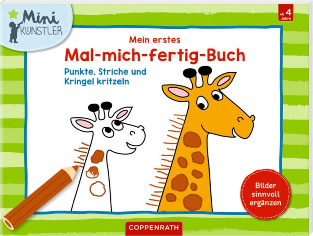 Mein erstes Mal-mich-fertig-Buch Tiptoi & Games