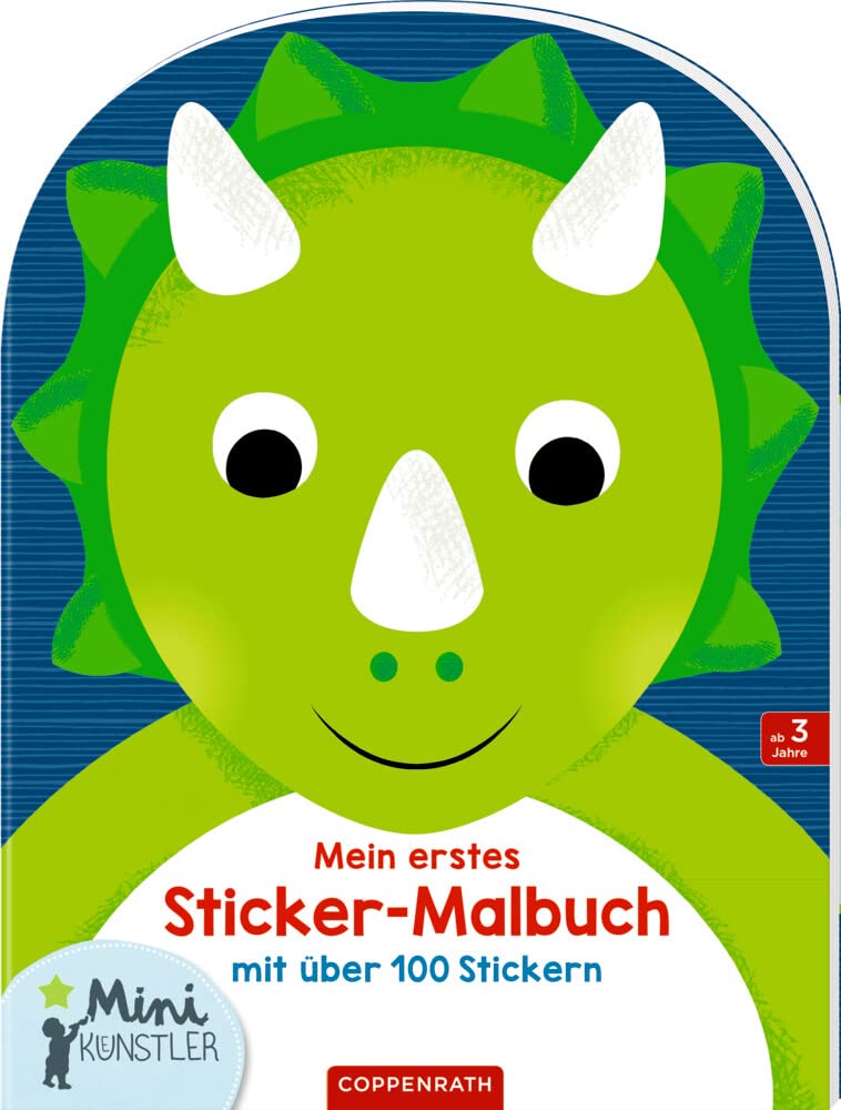 Mein erstes Sticker-Malbuch (Dinosaurier) Hobbies & Crafts