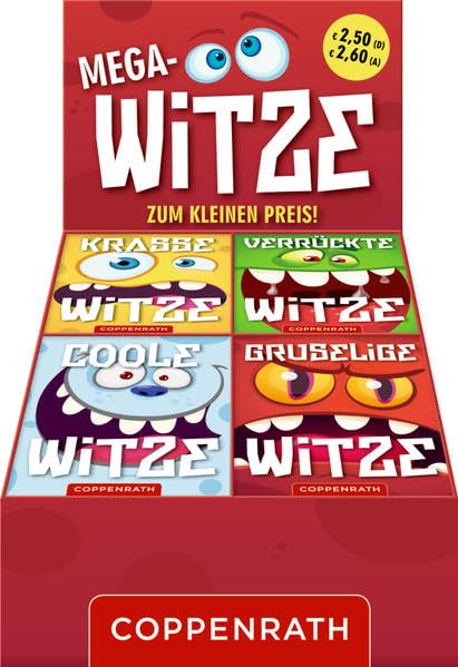 Mega-Witze zum kleinen Preis: (4 x 10 Ex. im Display: Gruselige / Krasse / Verrückte / Coole) Parents & Children