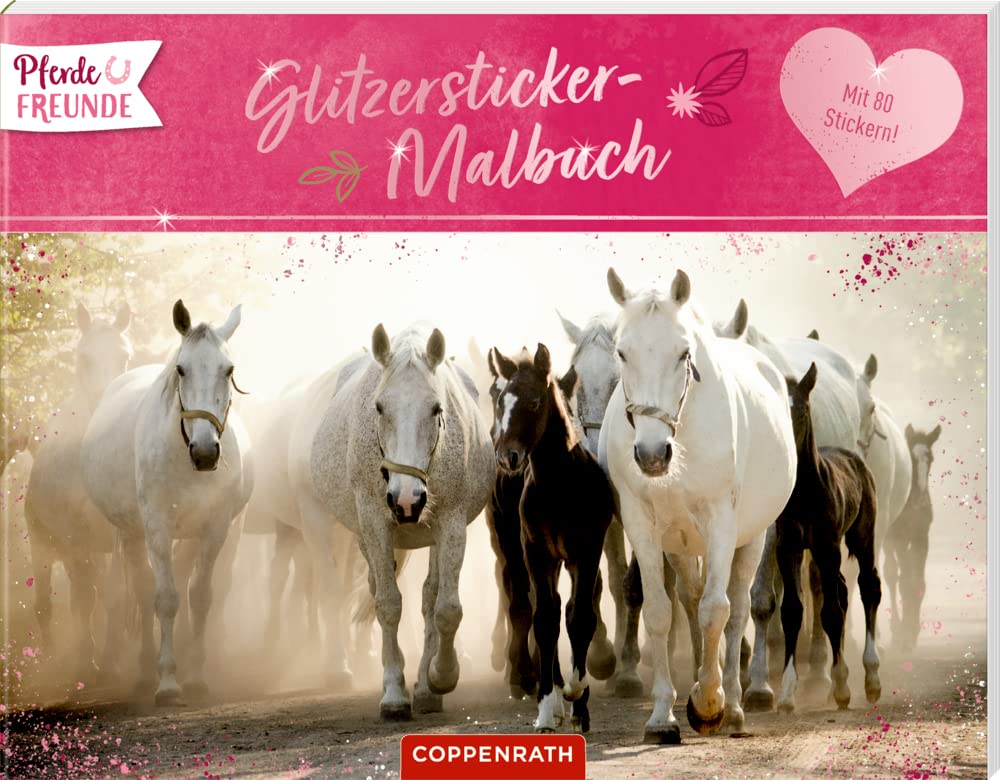 Pferdefreunde - Glitzersticker-Malbuch Tiptoi & Games