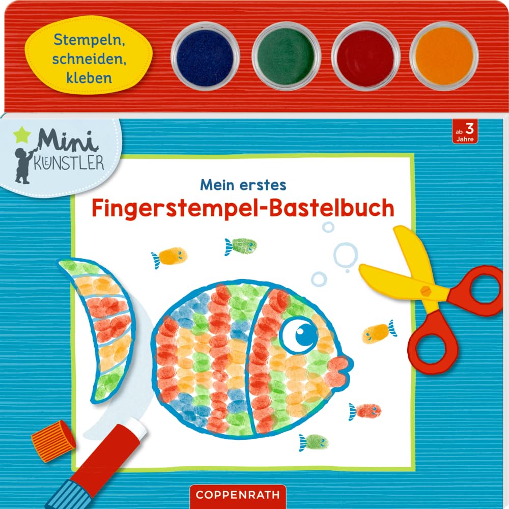 Mein erstes Fingerstempel-Bastelbuch Tiptoi & Games