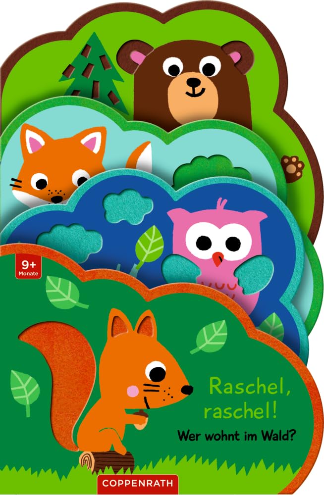 Mein Filz-Fühlbuch: Raschel, raschel! Wer wohnt im Wald? (Fühlen und die Welt begreifen) Health, Nutrition & Fitness