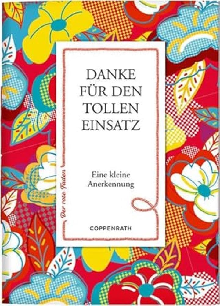 Danke für den tollen Einsatz: Eine kleine Anerkennung (Der rote Faden) Lifestyle