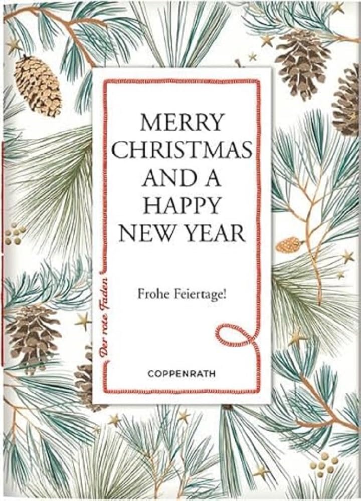 Merry Christmas and a happy New Year: Frohe Feiertage! (Der rote Faden, Band 177) Lifestyle