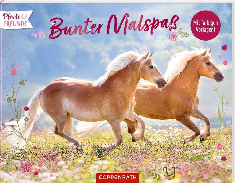 Bunter Malspaß: Mit farbigen Vorlagen (Pferdefreunde) Tiptoi & Games