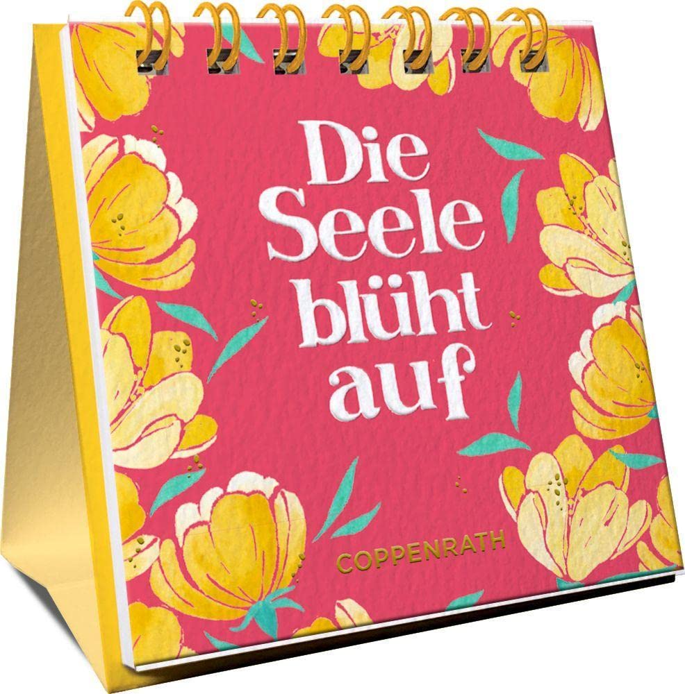 Die Seele blüht auf (Mini-Spiralaufsteller) Lifestyle