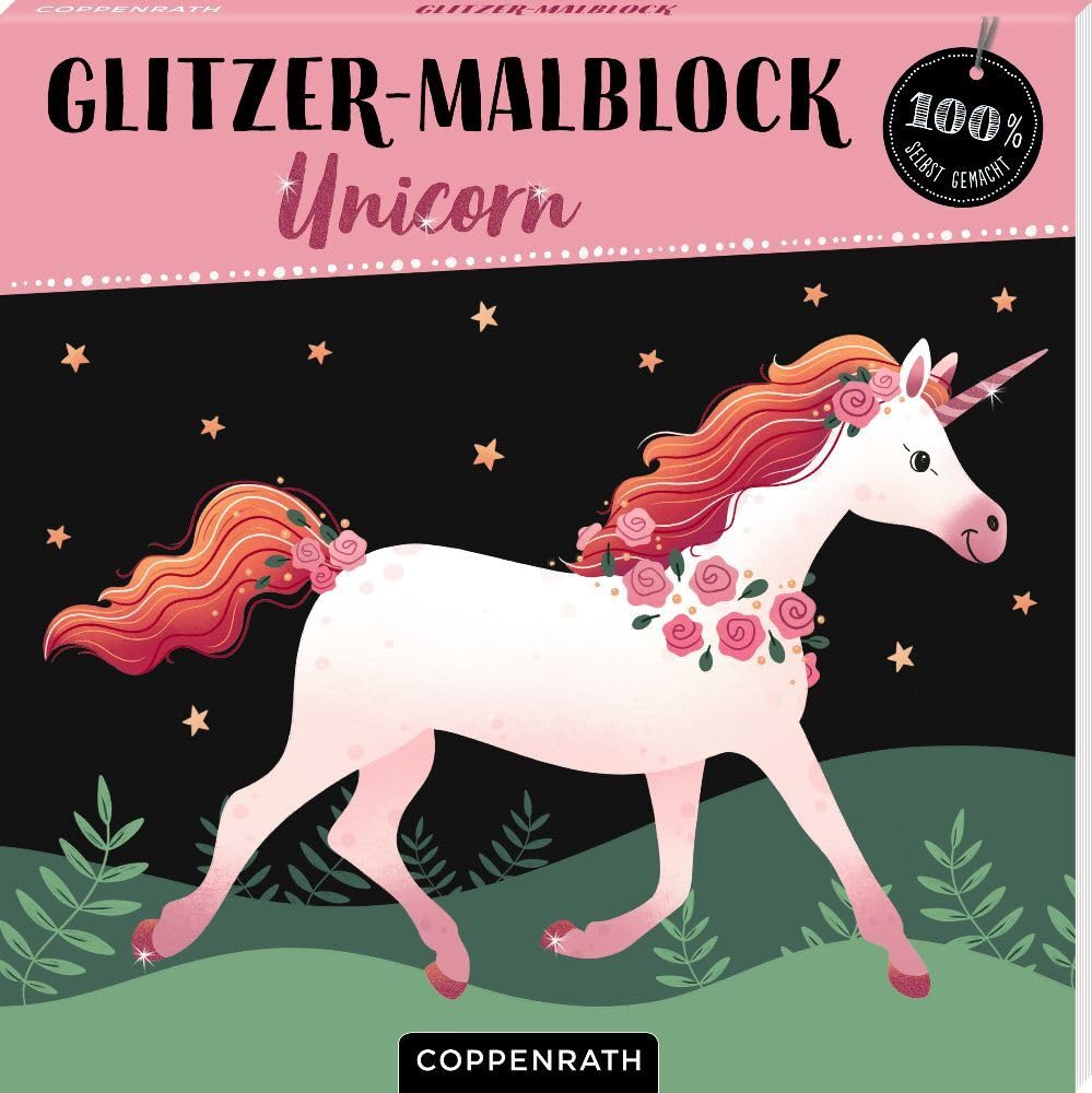 Glitzer-Malblock Non-fiction